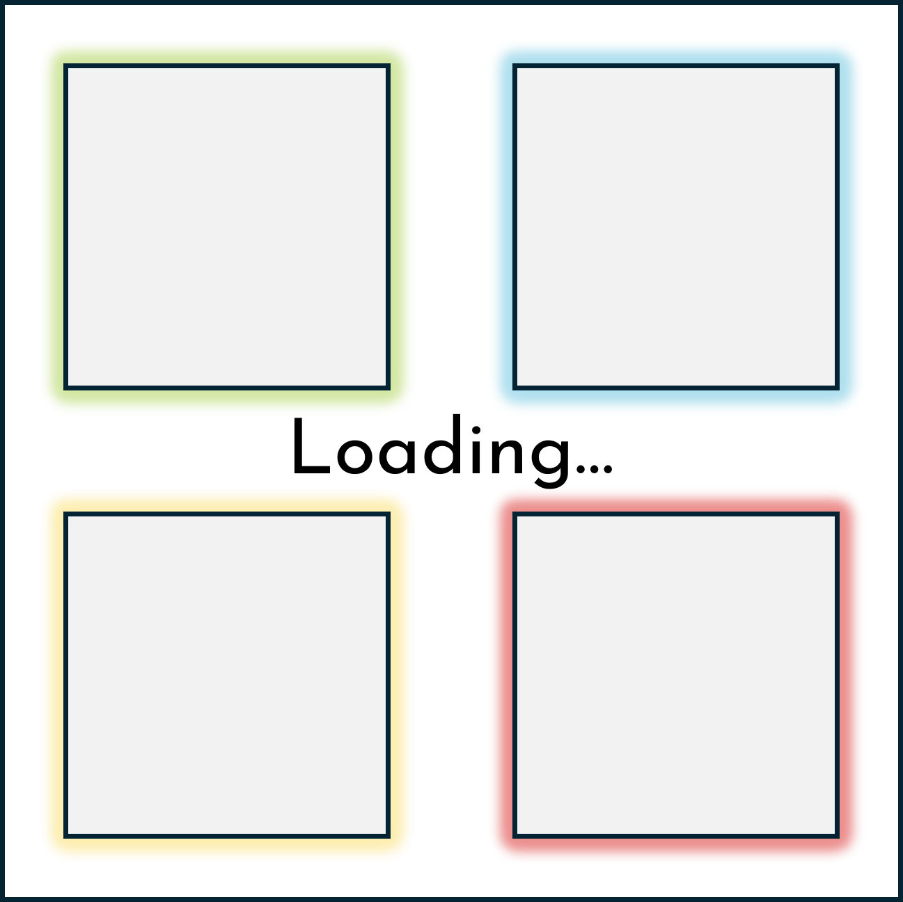 press and hold the spacebar to match the duration of the loading ...